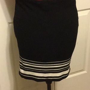 Max Studio Black Mini Skirt